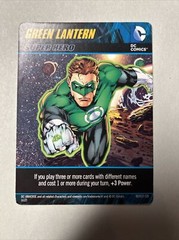 2012 DC Comics CZE Deck Game Green Lantern Oversize Super Hero Card!