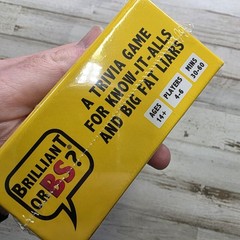 Brilliant or BS Fun Bluffing Trivia Game for Parties Groups Friends Family