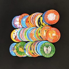 Pokemon Tazos 3D – 92/92 pcs Complete Set