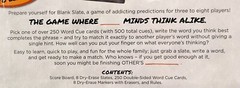 Family Board Game Party Game Blank Slate USAopoly Ages 8 and Over