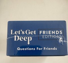 Let’s Get Deep Friends Edition, Questions For Friends Game