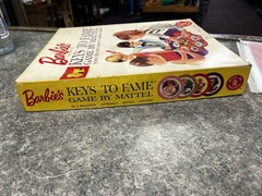 VTG Barbie’s Keys to Fame Game By Mattel 1963 Original Box Complete Career Fun!