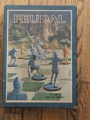 Feudal: The Game Of Siege And Conquest Vintage Board Game 1967 3M Complete VG 🔥