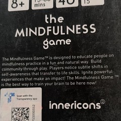 innericons The Mindfulness Game Card Game, 40 Cards, 3+ Players Ages 8+