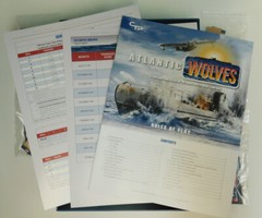Atlantic Wolves Solitaire Canvas Temple Publishing 2020 Punched