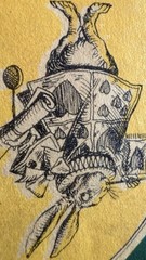 Ultra Rare 1933 Paramount Movie Alice In Wonderland Board Game Board only