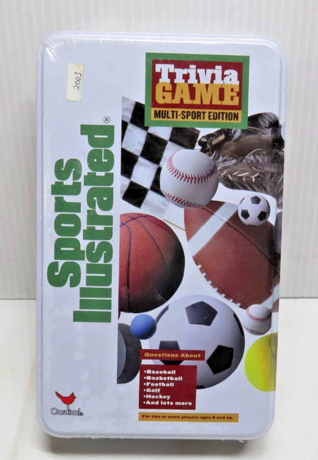 Sports Illustrated Trivia Game Multi-Sport Edition New Sealed in Tin