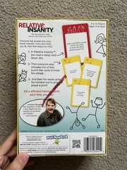 Relative Insanity Party Card Game Funny Family Adult Teen 4-12 Player board Game