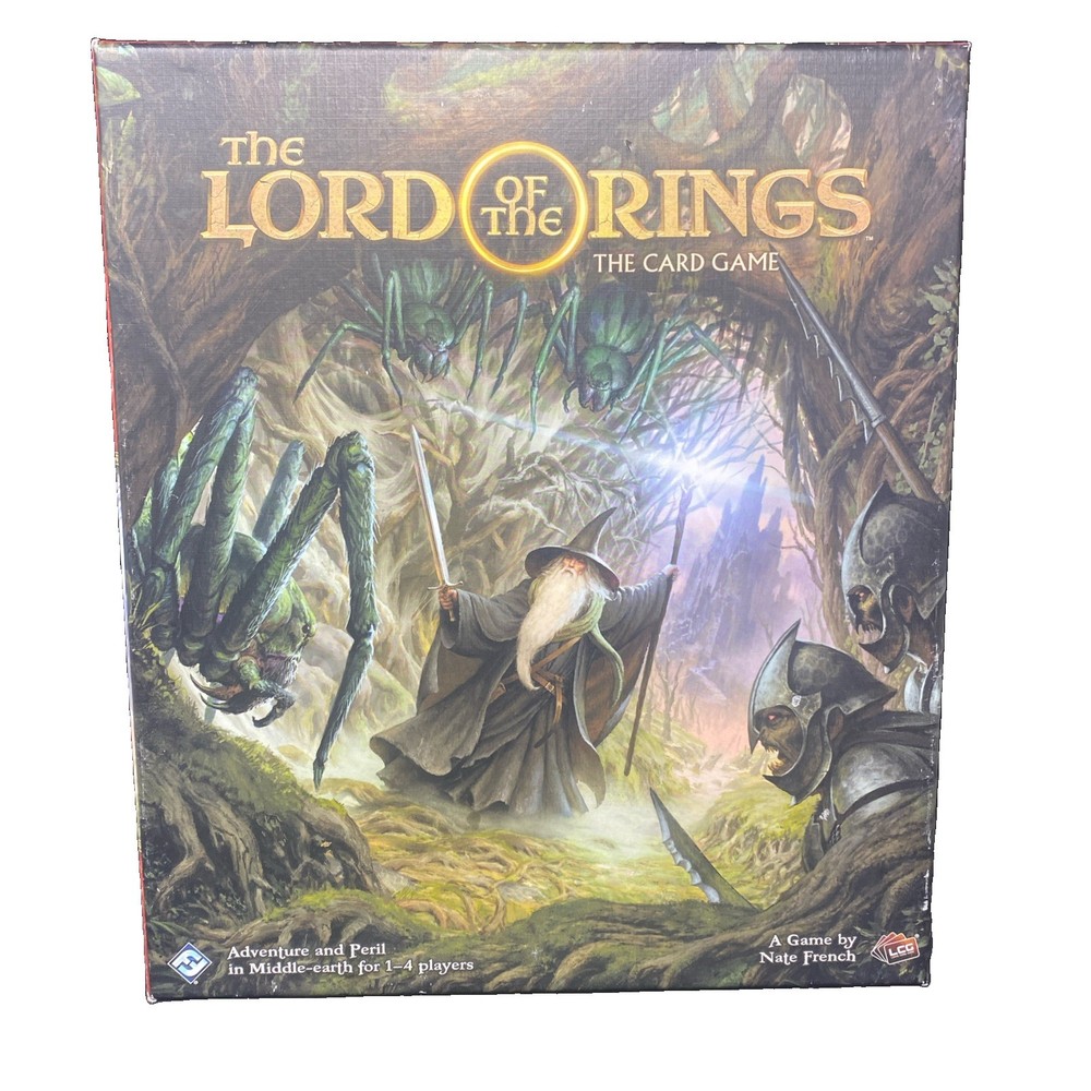 Lord of the Rings Card Game Revised Edition Core Game – Gently Used – Complete
