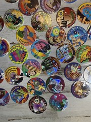 Vintage Holograph POGS Complete Set 50 US States and 4 Branches Of Government