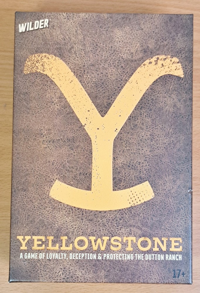 Yellowstone Card Game – Wilder Toys 2023 New Sealed Based on TV Show