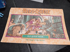 HeroQuest 1992 Quest Pack for the Elf Expansion Pack Complete Un Punched