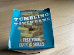 Jeu De Tour wood Tumbling Tower Game
