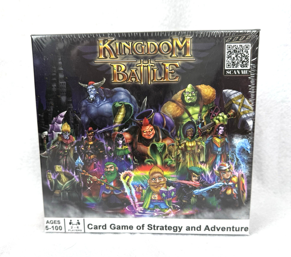 Kingdom Battle Card Game Mindinventions 2022 Ages 5-100 2-6 Players New Sealed