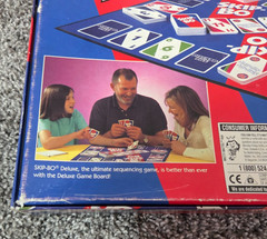 Skip Bo Deluxe the Ultimate Sequencing Game 100% Complete 2001 Mattel