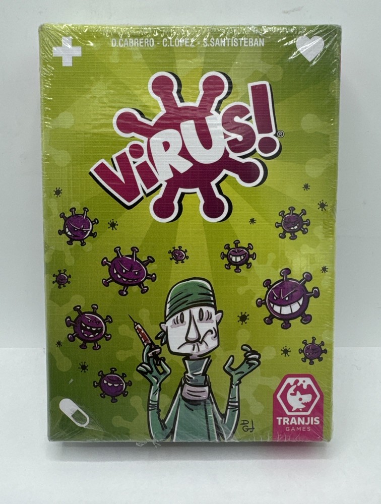 Virus 2 Board Game the Contagiously Fun Card Game Spanish English French Ver