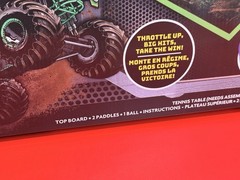 Full Throttle Monster Jam Table Tennis Ping Pong Set Table Tennis