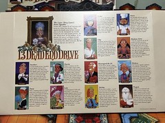 13 Dead End Drive Board Game Milton Bradley -Family Game Night Kids & Adults