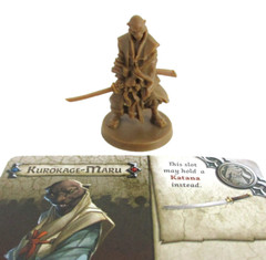 ZOMBICIDE: White Death Frozen Fortress KUROKAGE-MARU Mini & Card NEW!!