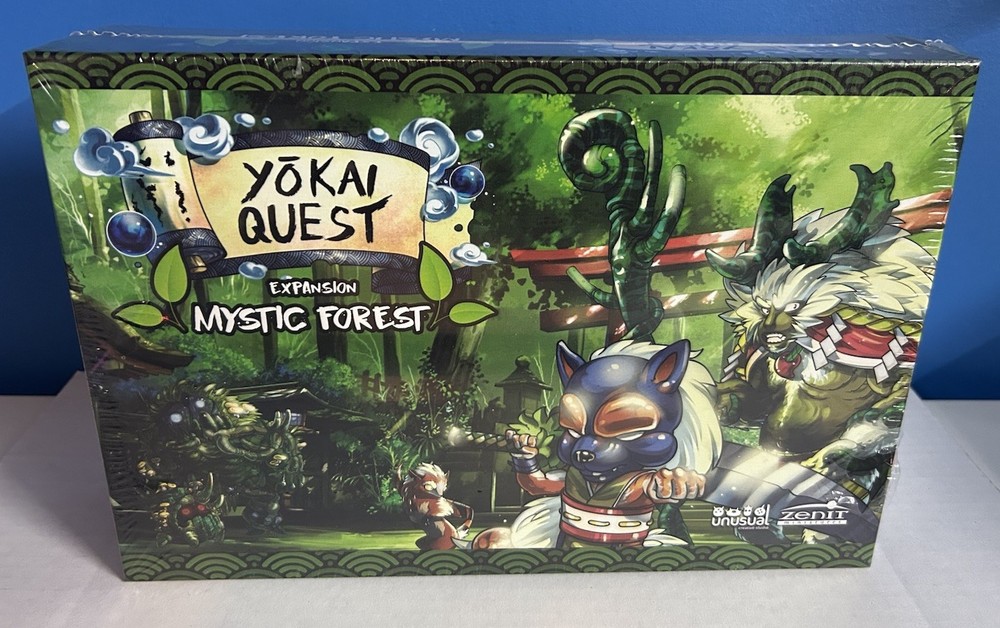 Yokai Quest Mystic Forest Expansion Board Game Zenit Miniatures – SEALED!