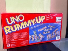 VINTAGE Uno Rummy Up COMPLETE Mattel 1993 Family Game 90’s Tiles