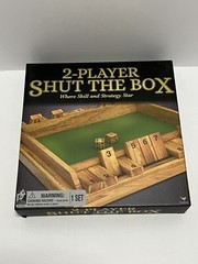 Board Game Lot 2 Games Tabletop Dexterity Games Cornhole & Shut the Box – New