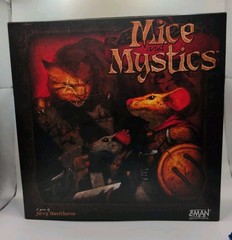 UNPUNCHED UNPLAYED MICE & MYSTICS FANTASY BOARD GAME PLAID HAT JERRY HAWTHORNE