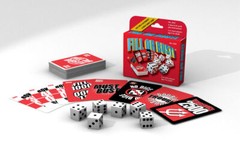 2 PACK – Fill Or Bust Dice Card Game Bowman Games Press Your Luck Family Game