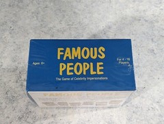 Famous People Game of Celebrity Impersonations Kheper NIB Age 8+, 4-16 Players
