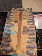 Tiki Topple Board Game by Gamewright Free Shipping