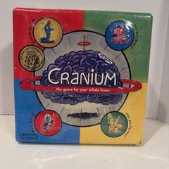 Cranium Board Game Tin Case Limited Edition Metal Box SEALED 2002 New