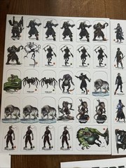 Pathfinder 2E: Beginner Box 2E, 4 Decks, Extra Character Printouts New Open Box