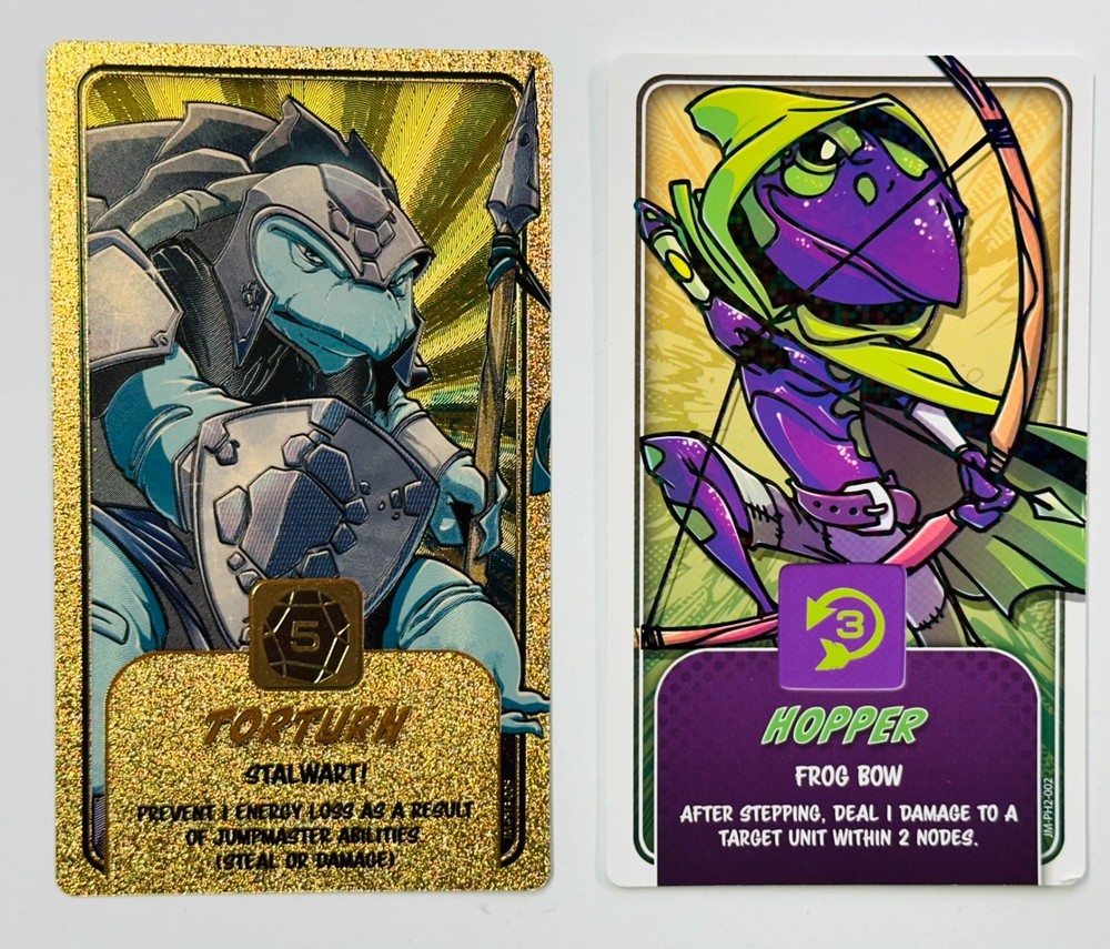 Jump Masters! Promo Cards from Chip Theory Games NEW