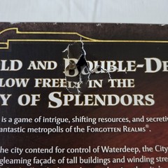 Dungeons & Dragons LORDS of WATERDEEP Board Game D&D Complete 2012 Wizards