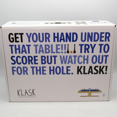 KLASK Magnetic Battle Board Game Hockey Game – NOT COMPLETE