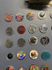Collection Of Pogs And Slammers 335 Pogs And Slammers – 21 Plastic 9 Metal Slamm