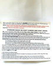 2012 National Mah Jongg League 1 Card 75th YR Official Hands & Rules Standard
