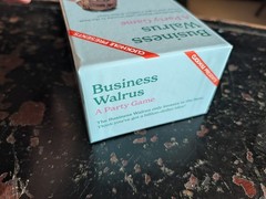 Business Walrus A Party Game by ClickHole Pitch Your Product To Your Friends Se