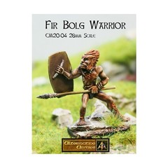 Alternative Armies Mini 28mm Fir Bolg Warrior w/Spear and Shield Pack New