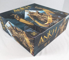 ANKH Board Game Core Set Used INCOMPLETE *See Notes* Box Damage CMON 2021