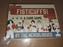 Fisticuffs! The Nerdologues Card Game 4-6 Players Ages 8+ Cardboard Boxing