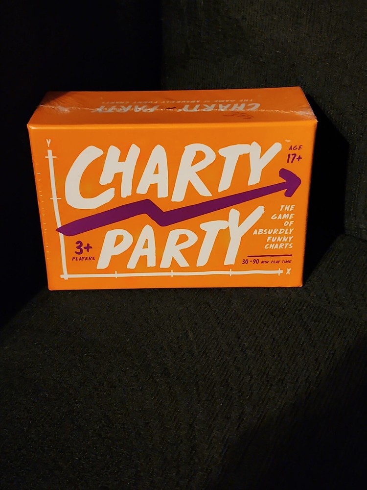 Charty Party – The Adult Card Game of Absurdly Funny Charts New Sealed