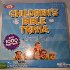 Ideal 2011 Children’s Bible Trivia Board Game Over 1000 Questions New Sealed