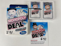 Monopoly Deal Quick-Playing Card Game for Families, Kids Ages 8 and Up and 2-5 P