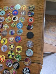 Vintage 90 ’s Pog Collection – Lot of 250+ Pogs And 12 Slammers