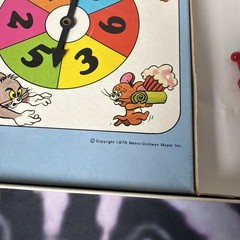 Vintage RARE 1976 Tom & Jerry Board Game Estrela Brazil Jogo Tabuleiro MGM