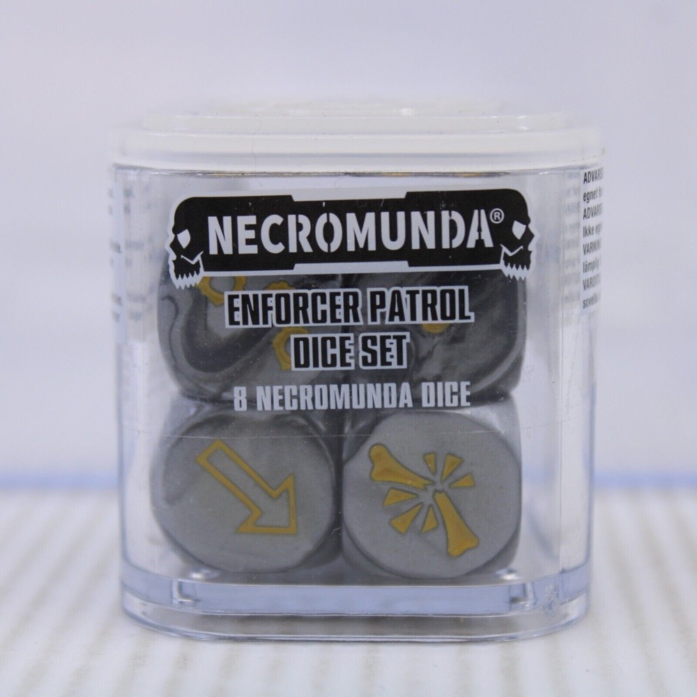 Necromunda Enforcer Patrol Dice Set