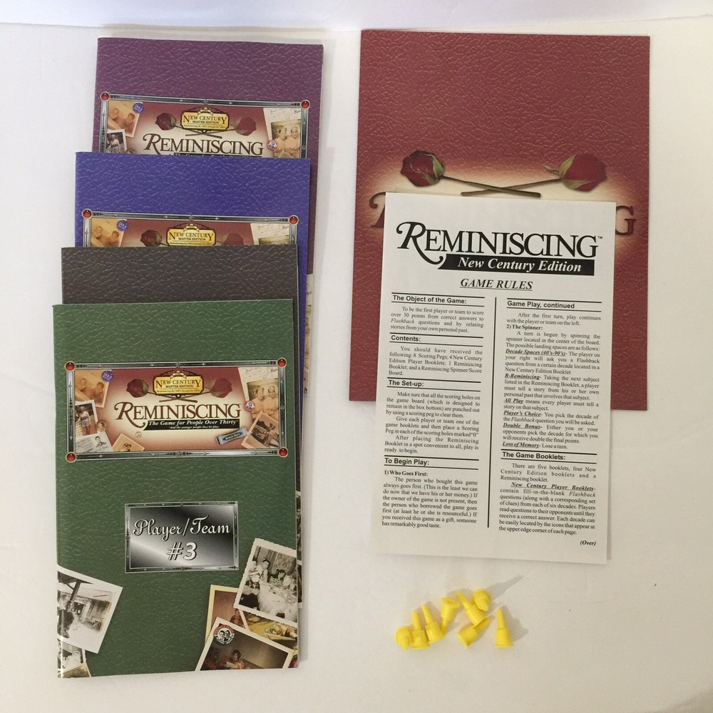 REMINISCING THE GAME FOR PEOPLE OVER THIRTY – Replacement Parts