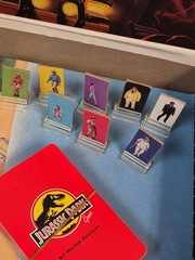 1992 Jurassic Park Board Game by Milton Bradley Complete w/ Manual
