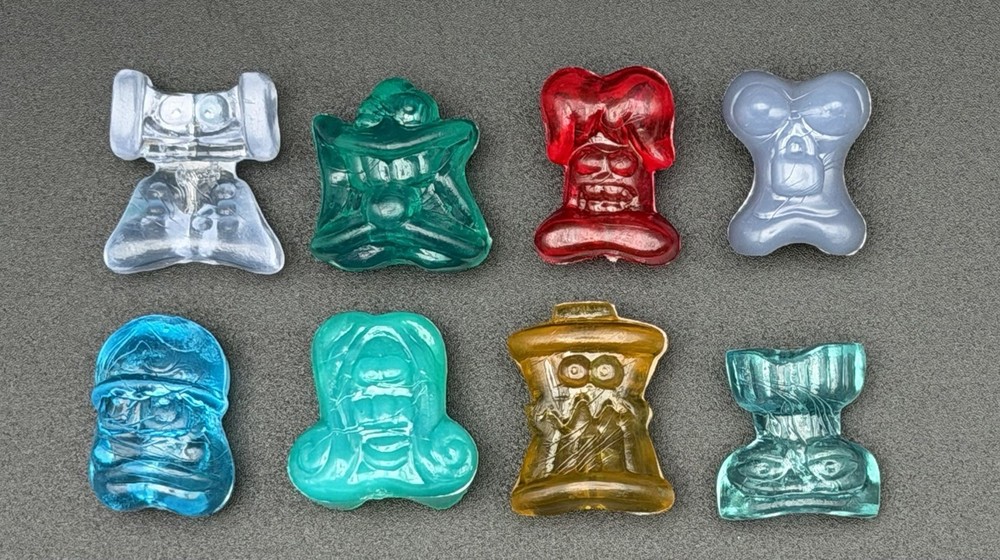 Lot 8 Classic Hielocos Coca-Cola Series 1 Crazy Bones Brazil 1990s